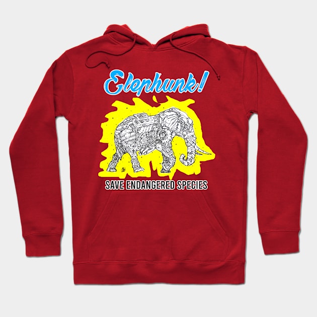 ELEPHUNK! Hoodie by akunapie